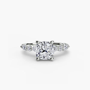 Solitaire with Eternity Pavé 2