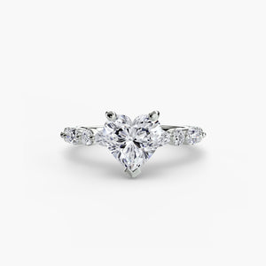 Solitaire with Eternity Pavé 2