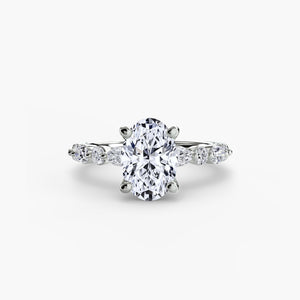Solitaire with Eternity Pavé 2