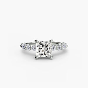 Solitaire with Eternity Pavé 2