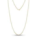 1.5mm Gold Stainless Steel Box Link Chain at Armans Jewellers Kitchener