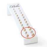 10K Diamond-cut Ball Stud Earring Sizes at Arman's Jewellers