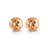 5mm 10K Rose Gold Cosmo Stud Earrings at Arman's Jewellers