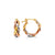 10K Tri-Gold Small Twist Hoop Earrings at Arman's Jewellers 