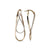 10K Two-Tone Fancy Twist Hoop Earrings at Arman's Jewellers