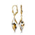 10K Two-Tone Twist Dangle Earrings at Arman's Jewellers