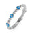 10k White Gold Evil Eye Ring at Arman's Jewellers 