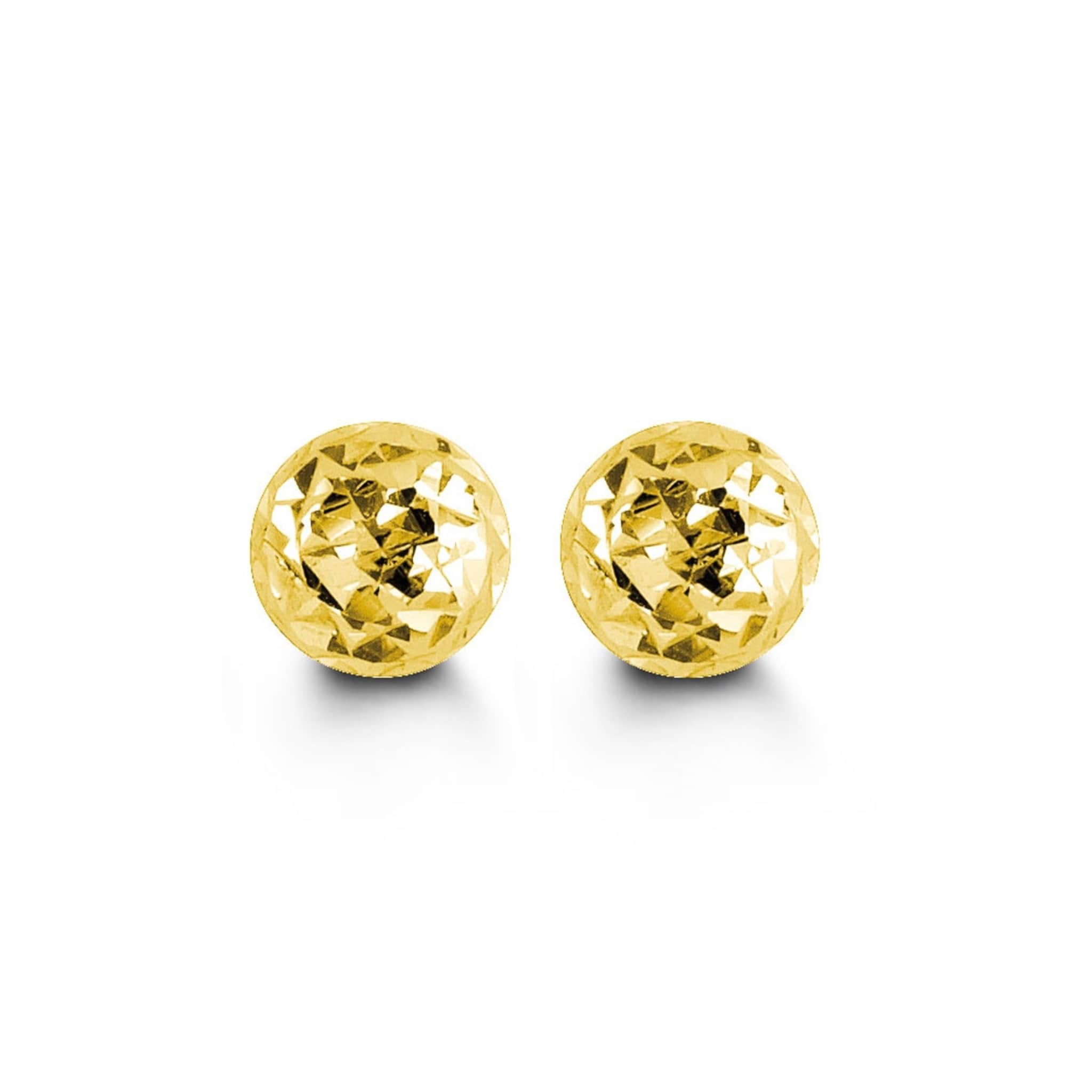 5mm 10K Yellow Gold Cosmo Stud Earrings at Arman's Jewellers