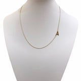 10K Yellow Gold Me Initial Necklace at Arman's Jewellers