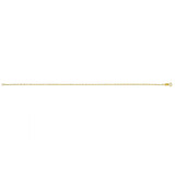 10K Yellow Gold Singapore Chain Anklet at Arman's Jewellers