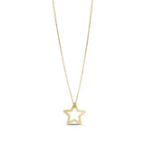 10K Yellow Gold Star Necklace at Arman's Jewellers