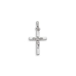 10K White Gold Crucifix Cross Pendant at Arman's Jewellers