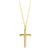 10k Yellow Gold Diamond Cross Necklace at Arman's Jewellers Kitchener-Waterloo