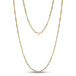 2.5mm Stainless Gold Steel Box Link Chain at Arman's Jewellers