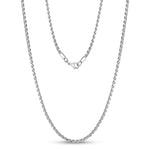 2mm Stainless Steel Curb Link Chain at Arman's Jewellers