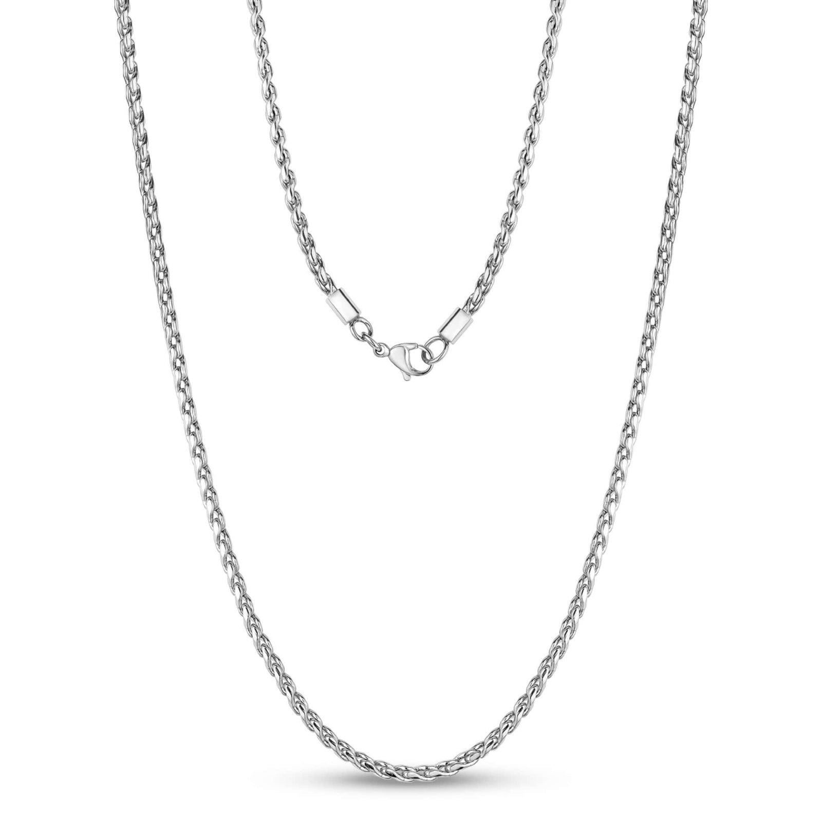 2mm Stainless Steel Curb Link Chain at Arman's Jewellers