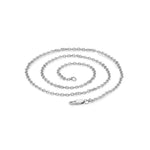 3mm Stainless Steel Flat Anchor Chain Necklace at Arman's Jewellers