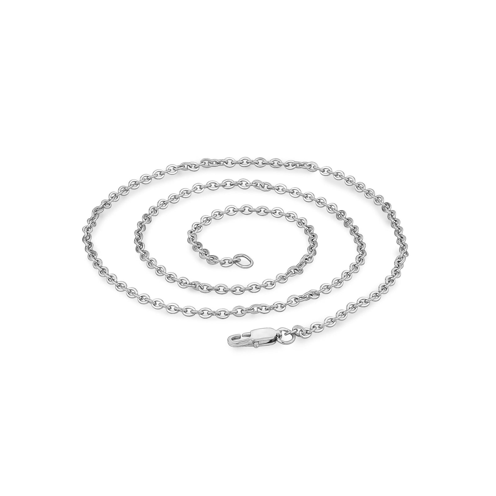 3mm Stainless Steel Flat Anchor Chain Necklace at Arman's Jewellers