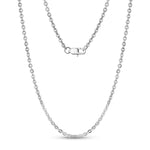 3mm Stainless Steel Flat Anchor Chain Necklace at Arman's Jewellers