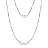 3mm Stainless Steel Flat Anchor Chain Necklace at Arman's Jewellers