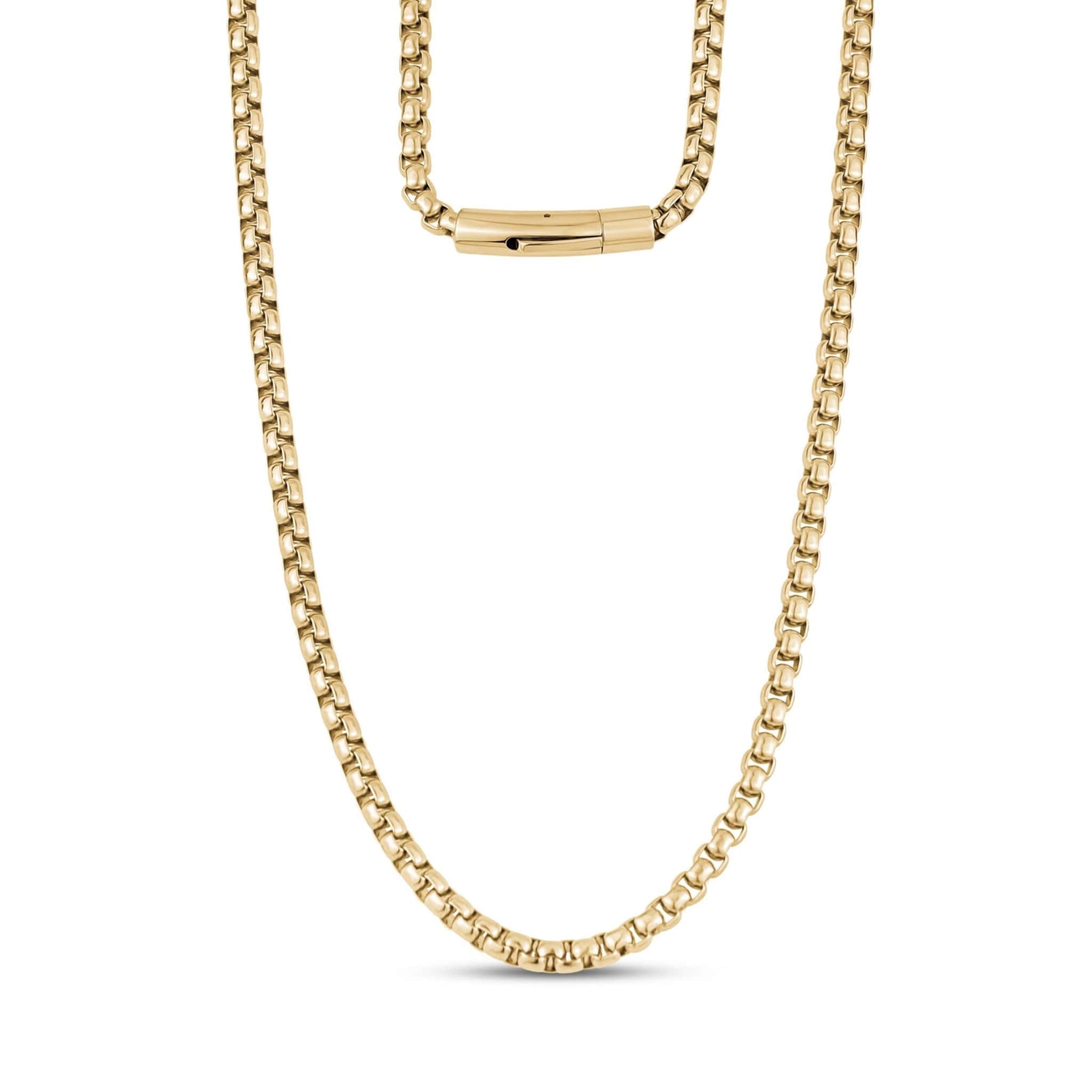 アクセサリー END ROUND CUT CHAIN NECKLACE Gold Round Cut Cubic Zirconia Pendant Necklace of 14k Gold