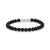 6mm Matte Black Onyx Bead Bracelet at Arman's Jewellers