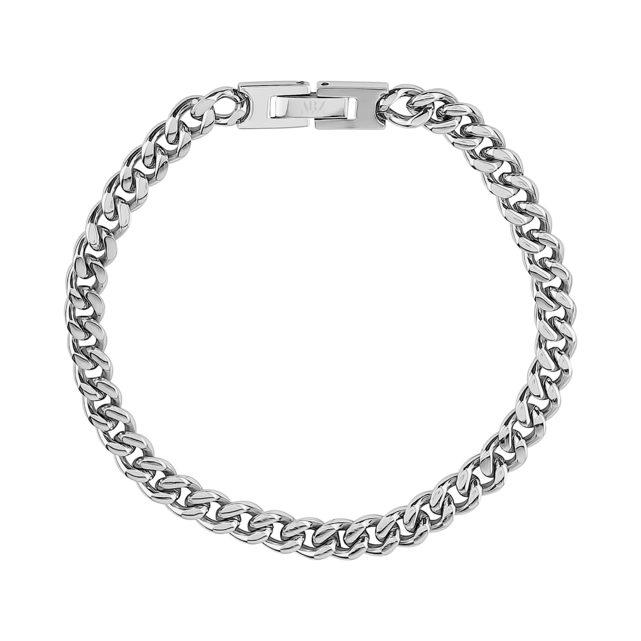 6mm Steel Cuban Link Bracelet at Arman's Jewellers