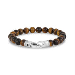 8mm Brown Tiger Eye Bead Bracelet at Arman's Jewellers