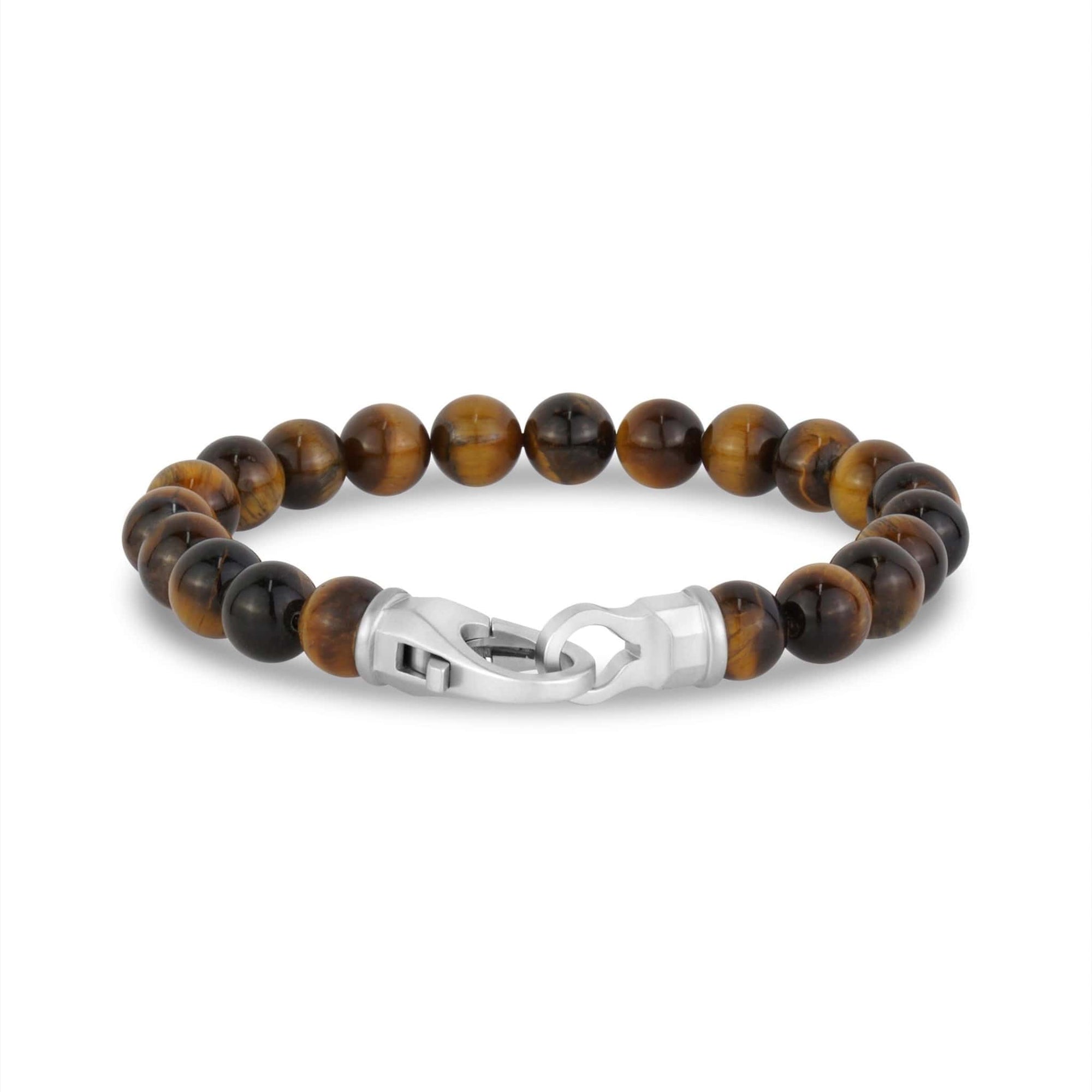 8mm Brown Tiger Eye Bead Bracelet at Arman's Jewellers