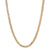 Men's 8mm Men's Gold Steel Cuban Link Chain Necklace at Arman's Jewellers