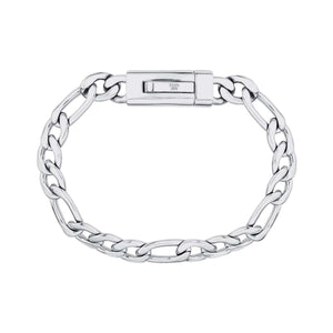 9mm Figaro Link Steel Bracelet at Arman's Jewellers Kitchener