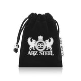 A.R.Z Steel Jewelry Luxury Velvet Pouch 