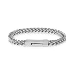 Men's Steel Franco Link Bracelet at Arman's Jewellers Kitchener