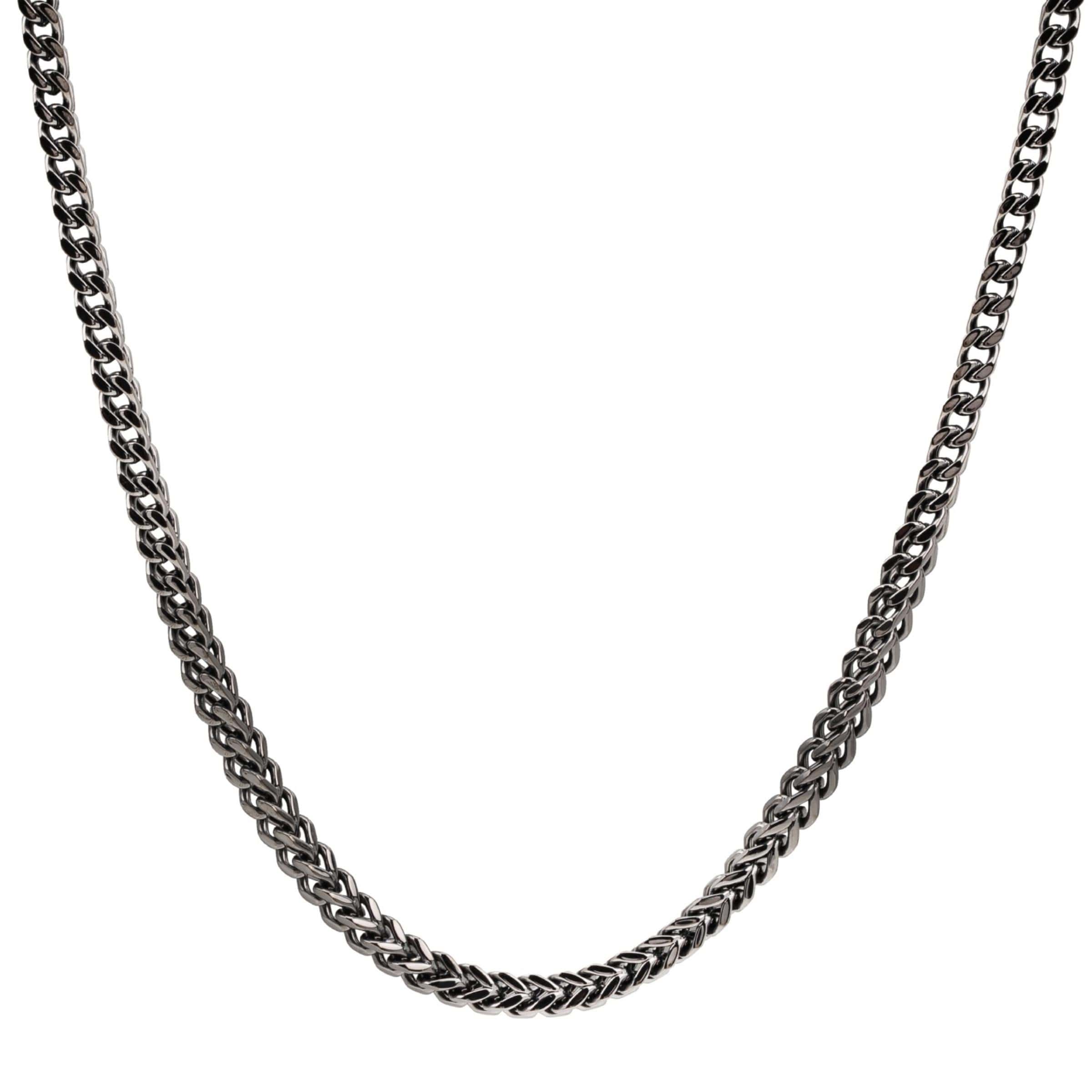 6mm Stainless Steel Franco Link Chain Necklace