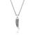 ASP9826-Men's Steel Wolf's Fang Pendant With Chain at Arman's Jewellers Kitchener 