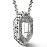Bcouture April Keepsake-White Topaz With Chain at Arman's Jewellers Kitchener 