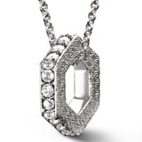 Bcouture April Keepsake-White Topaz With Chain at Arman's Jewellers Kitchener 