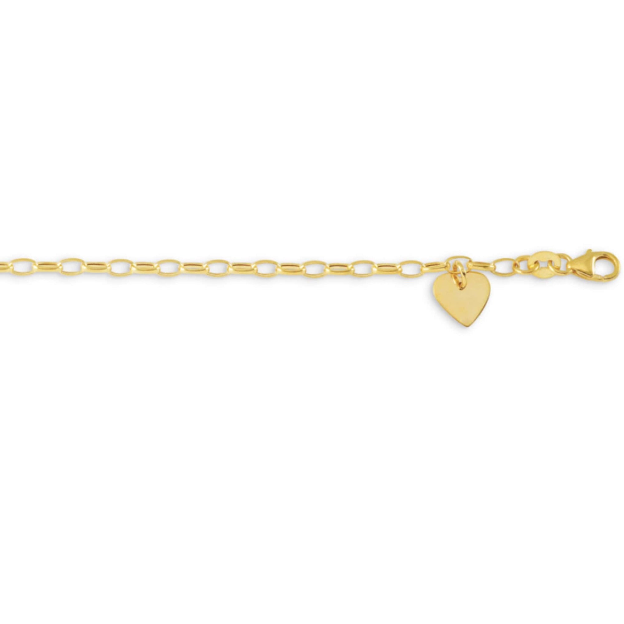 Bella Baby 10K Gold Heart Bracelet at Arman's Jewellers