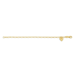 Bella Baby 10K Gold Heart Bracelet at Arman's Jewellers