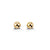 Bella Baby 14K Yellow Gold Ball Stud Earrings at Arman's Jewellers