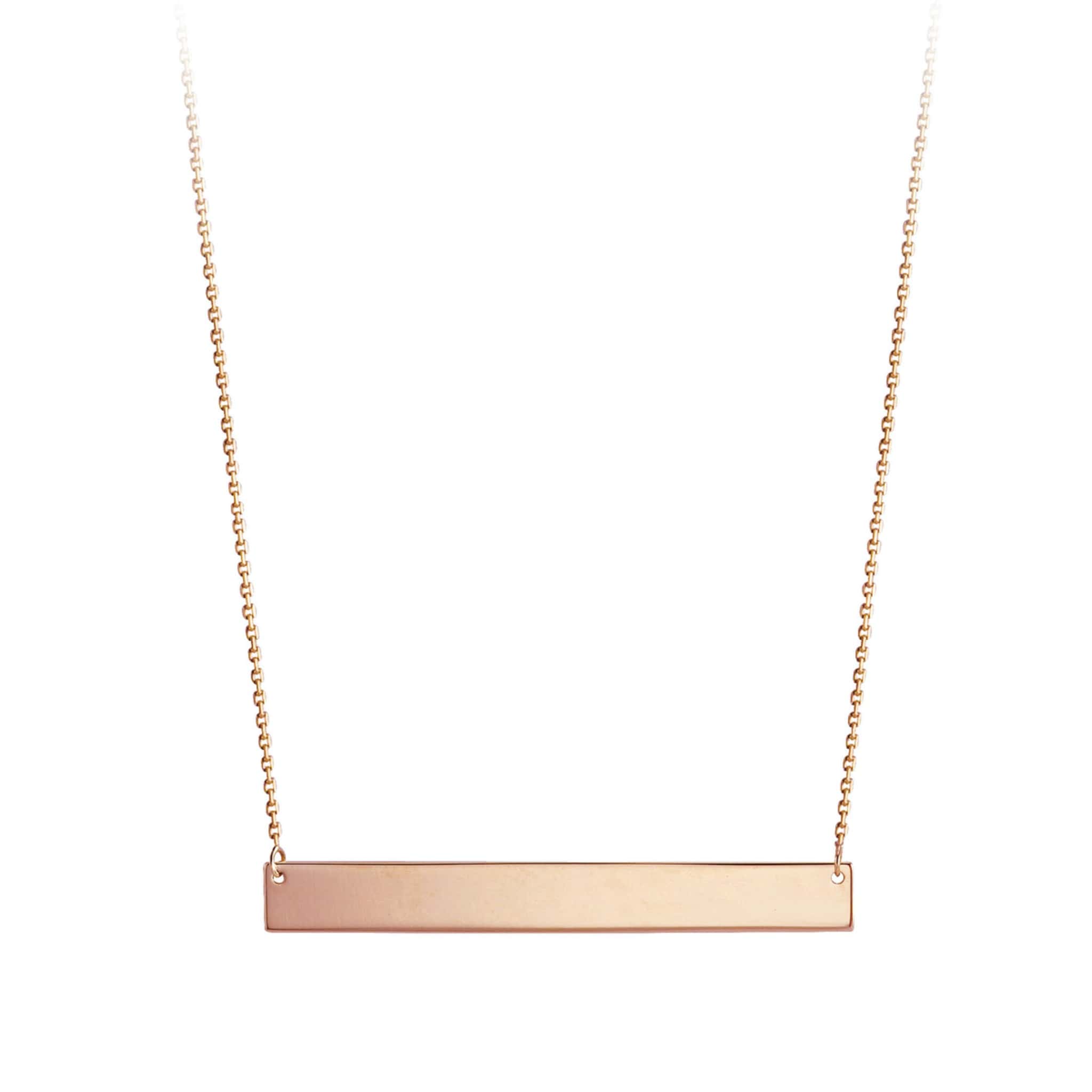Bella 10K Rose Gold Monogram Necklace at Armans Jewellers Kitchener