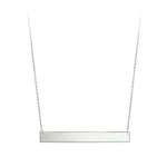 Bella 10K White Gold Monogram Necklace at Armans Jewellers Kitchener