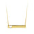 Bella 10K Yellow Gold Monogram Heart Necklace at Arman's Jewellers Kitchener
