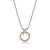 Charles Garnier 18K Yellow Gold Plated "Linq" Silver Necklace at Arman's Jewellers