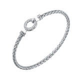 Charles Garnier "Savannah" Woven Bangle Bracelet at Arman's Jewellers