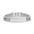 Double Row Round Box Link ID Steel Bracelet at Arman's Jewellers