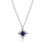 ELLE "Blue Star" Silver Necklace at Arman's Jewellers