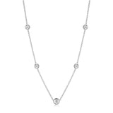 ELLE "Bubble" Silver Station Necklace at Arman's Jewellers