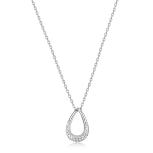 ELLE "Caramel" Silver Necklace