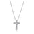 ELLE Devotion Silver Cross Necklace at Arman's Jewellers